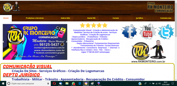 Site Empresarial 5 páginas